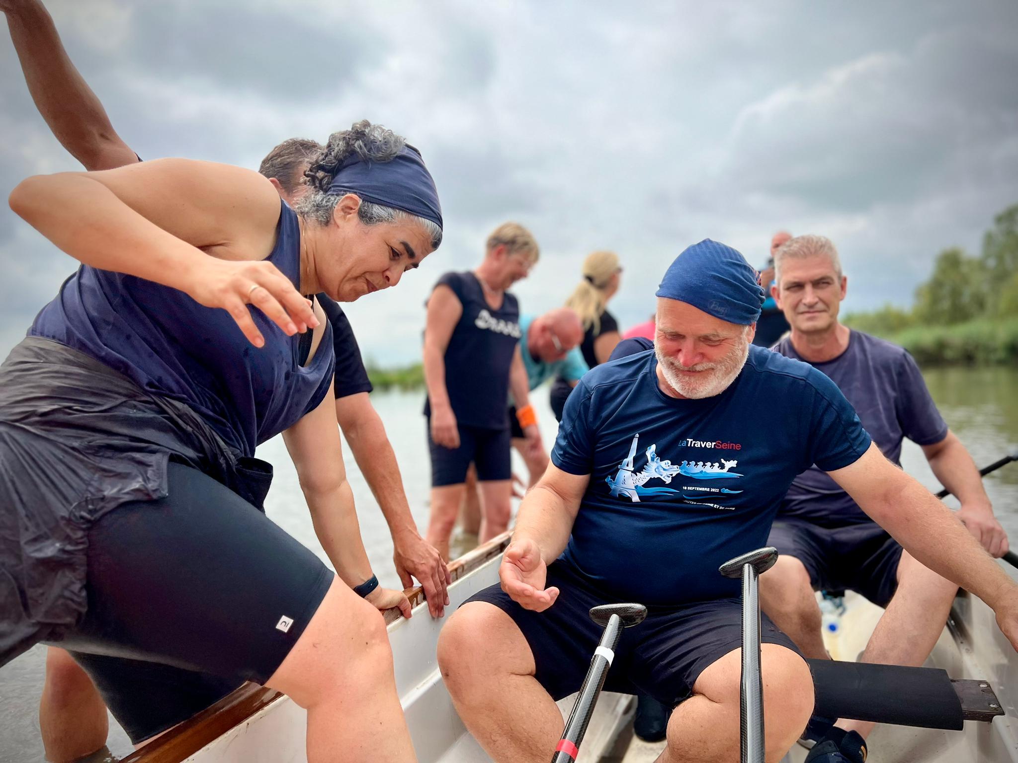 Dragons on Fire-training in de Biesbosch