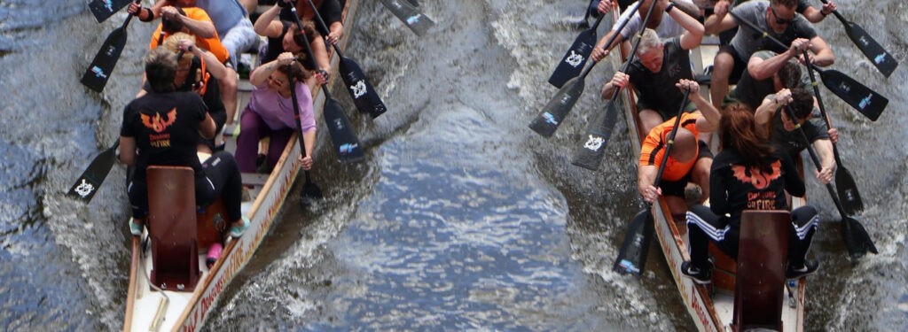 Dragons on Fire | Onze activiteiten | Race tussen twee gastteams